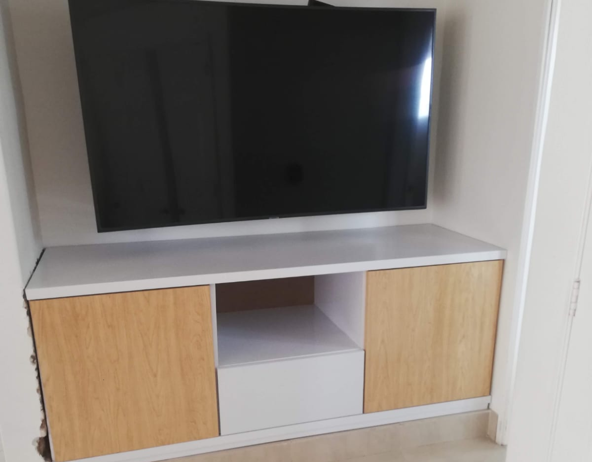 venta de muebles para televisor en madera